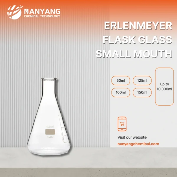 Erlenmeyer Flask Glass Small Mouth.webp