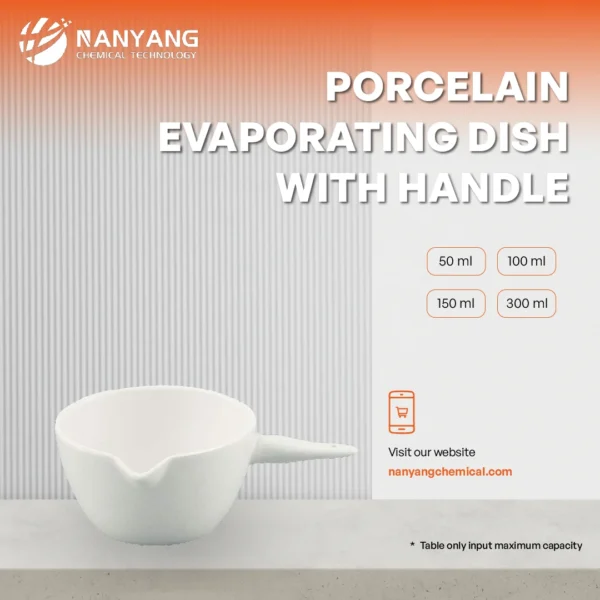 Porcelain Evaporating Dish with Handle.webp